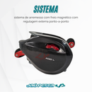 Kit de pesca Vara Carretilha JP TAMBAQUI PRO 2,10 + Carretilha LX400 Esquerda + Linha Mono