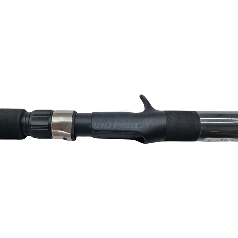 Kit de Pesca Vara 1,65m 30lbs + Carretilha Slim Pro Direita + Isca