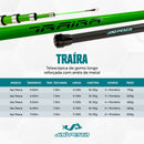Vara Telescópica Gomo Longo JP Traira Cores Variadas Jaú Pesca - 4,00m