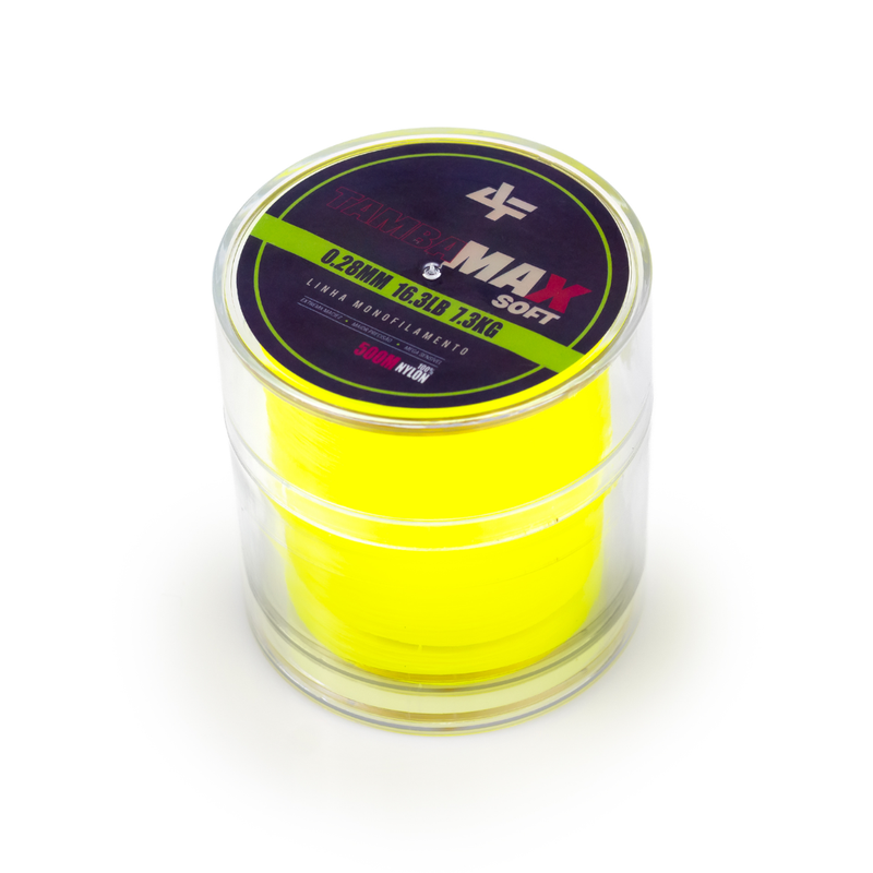 Linha de Pesca Tamba Max soft Yellow 500m