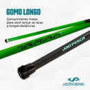Vara Telescópica Gomo Longo JP Traira Cores Variadas Jaú Pesca - 4,00m