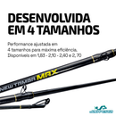 Kit Vara New Tamba Max 30-60lbs + Carretilha BlackTamba BT11 10+1 Rolamentos 8kg Drag - Maruri