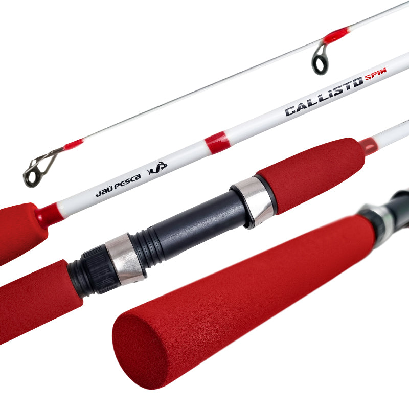Vara Molinete JP CALLISTO 10-20 lbs 2 Partes Jaú Pesca