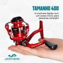 Molinete Micro JP SPIDER 400 3 Rolamentos