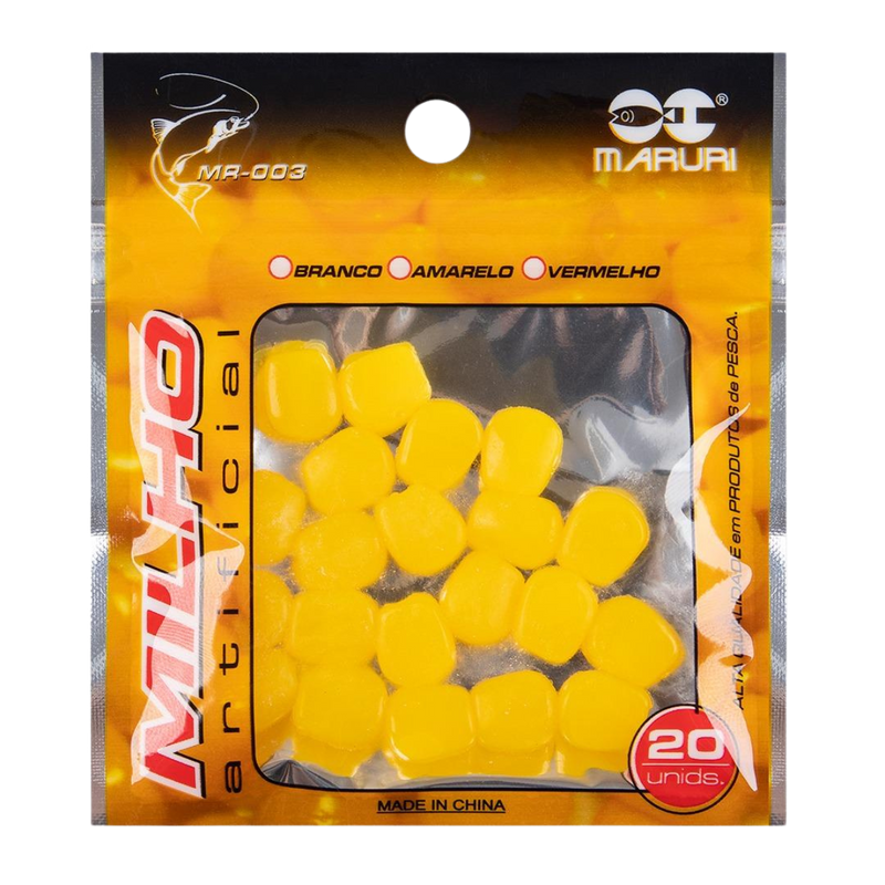 Isca Artificial Milho Pacote 20 Uni Maruri