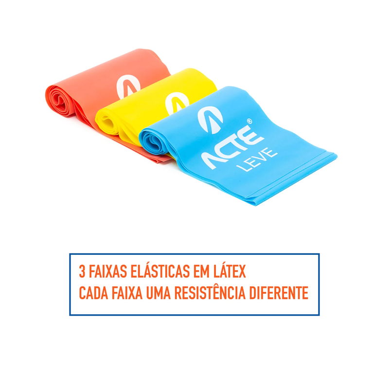LATEX BAND KIT COM 3 FAIXAS