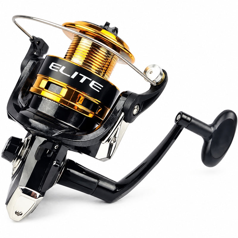 Molinete Elite Gold com 2+1 Rolamentos - Marine Sports