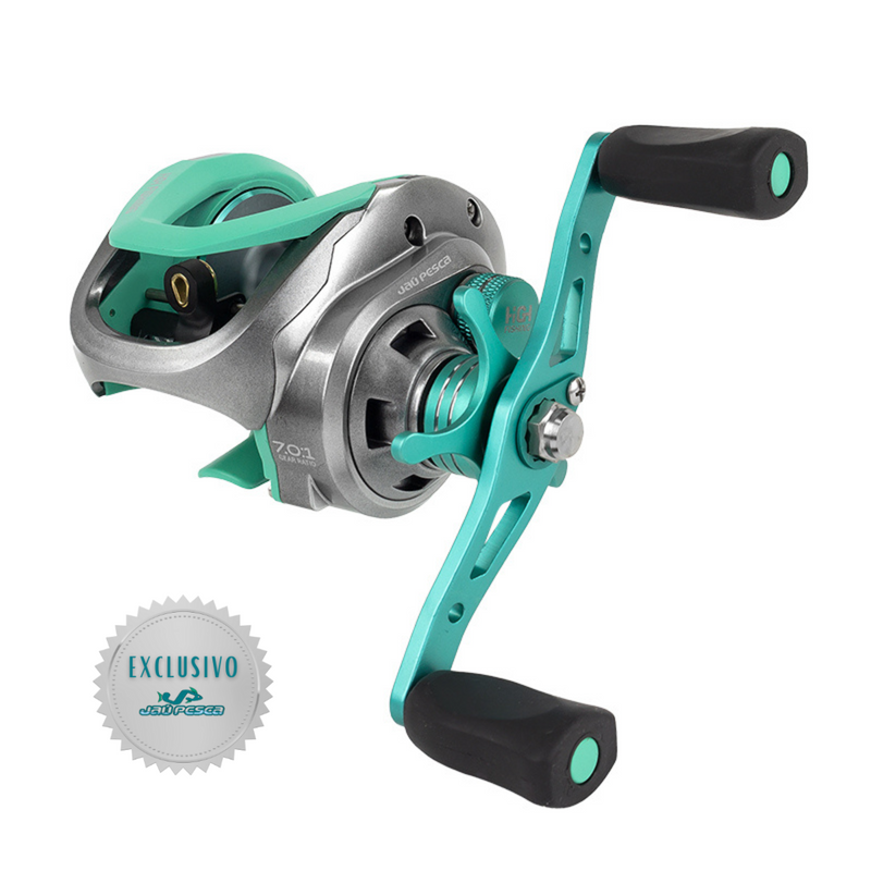 Carretilha SPIDER BG 300 Graphite Acqua 7.0:1 5+1 15kg