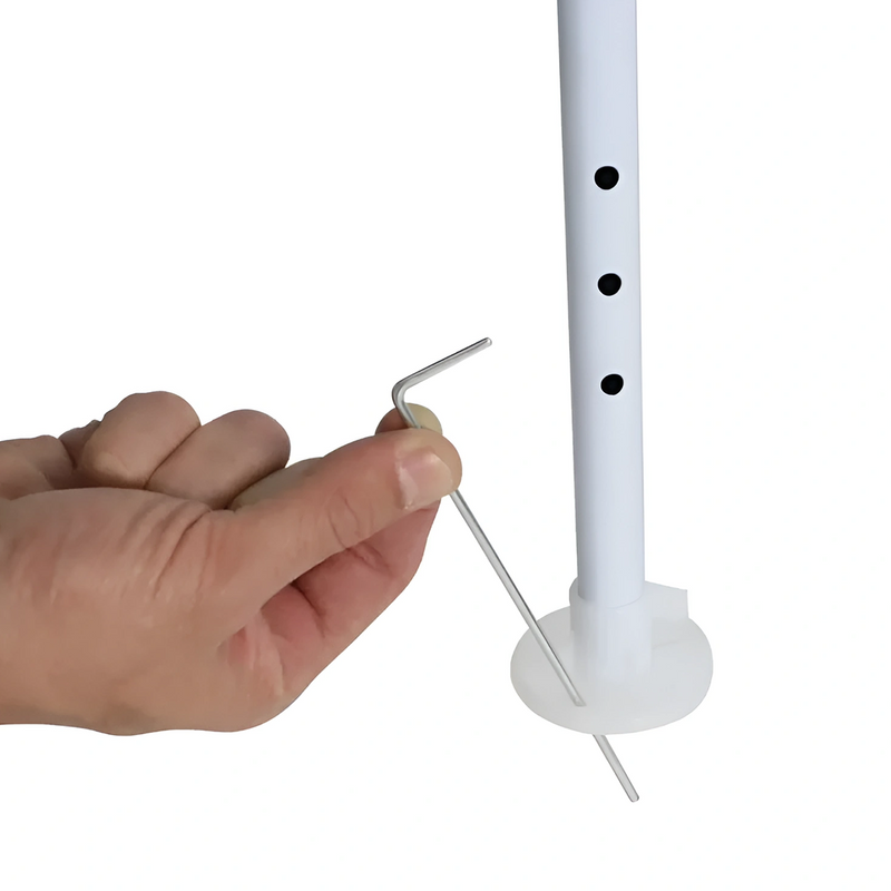 Tenda Gazebo Jaú Pesca Desmontável Para Uso Externo 3x3x2,45 4 Cordas e 4 Estacas (Branco ou Azul)