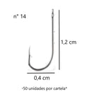 JP Cartela Anzol 4330 Aço Niquel Jaú Pesca