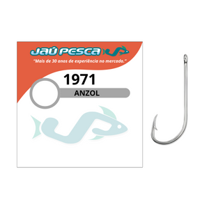 JP Cartela Anzol 1971 c/ 10un Jau Pesca