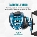 Kit Vara New TAMBA MAX 30-60 lbs + Carretilha ARCADIUM BG