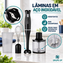 Mixer 3 em 1 200W com Copo e Processador – Agratto