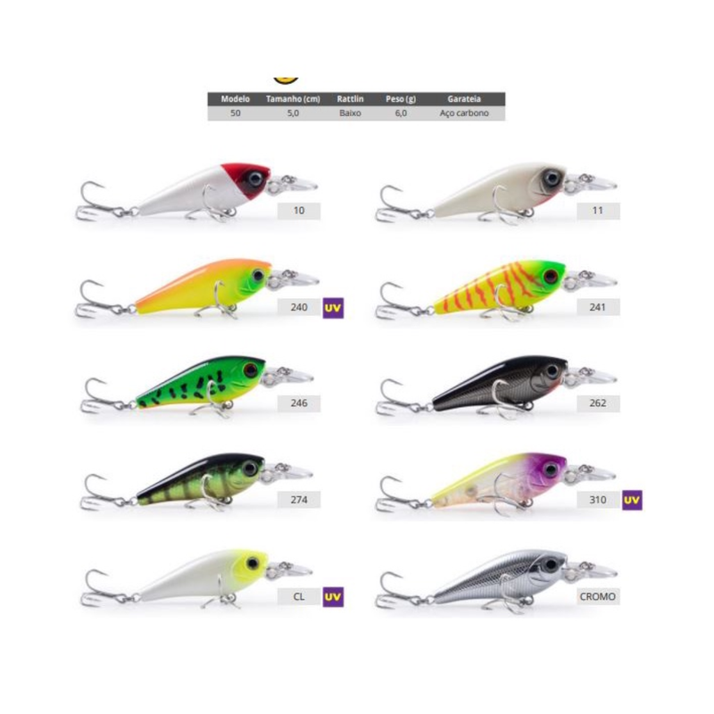 Isca Artificial Magic Dancer 50F Meia Agua Maruri