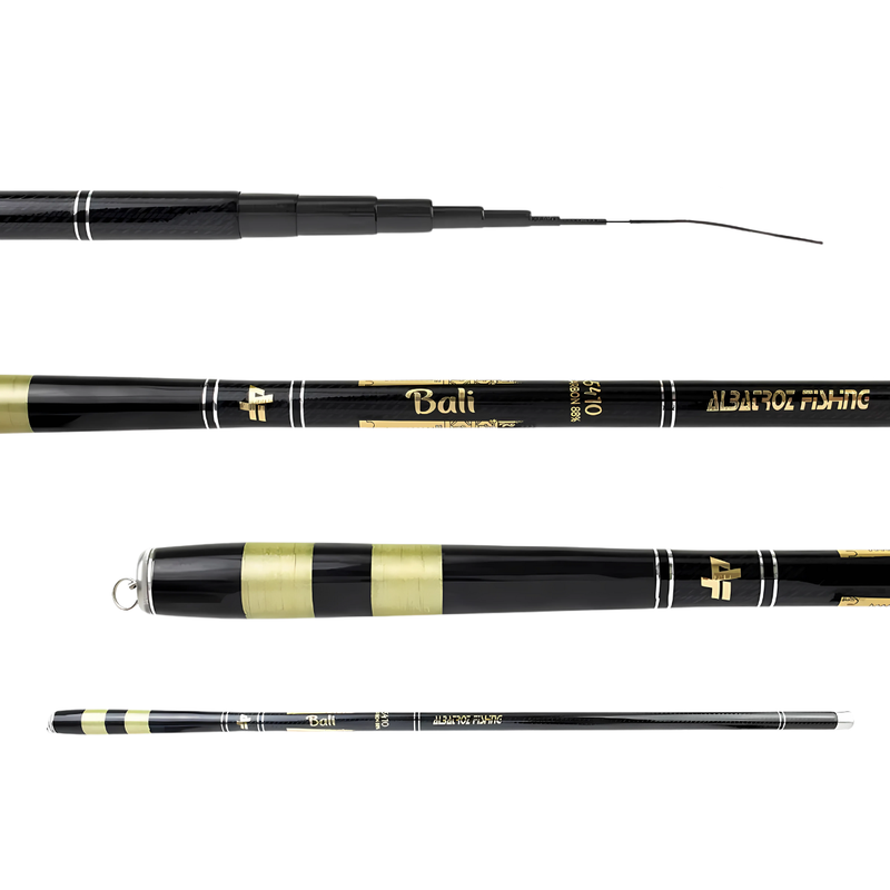 Vara Telescópica Bali 88% Carbono Albatroz Fishing