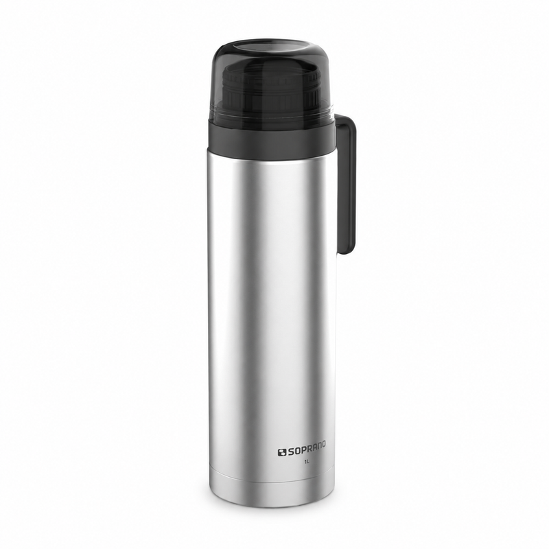 Garrafa Térmica Ágata Slim 1L Inox - Soprano