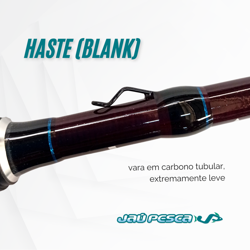 Vara Carretilha ALBACORA C2402 2,40m 50lbs 2P Albatroz