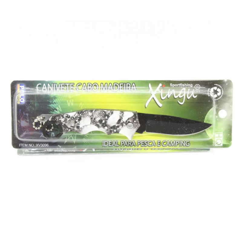 Canivete Cabo Plastico Caveira XV3096 Xingu