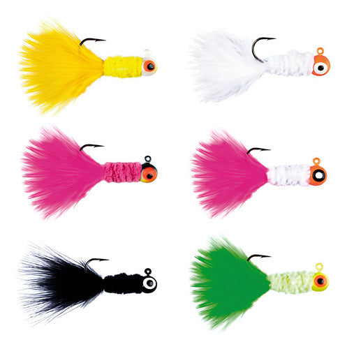 Isca Xuxinha Jig  Pacote Com 6 Unidades Maruri