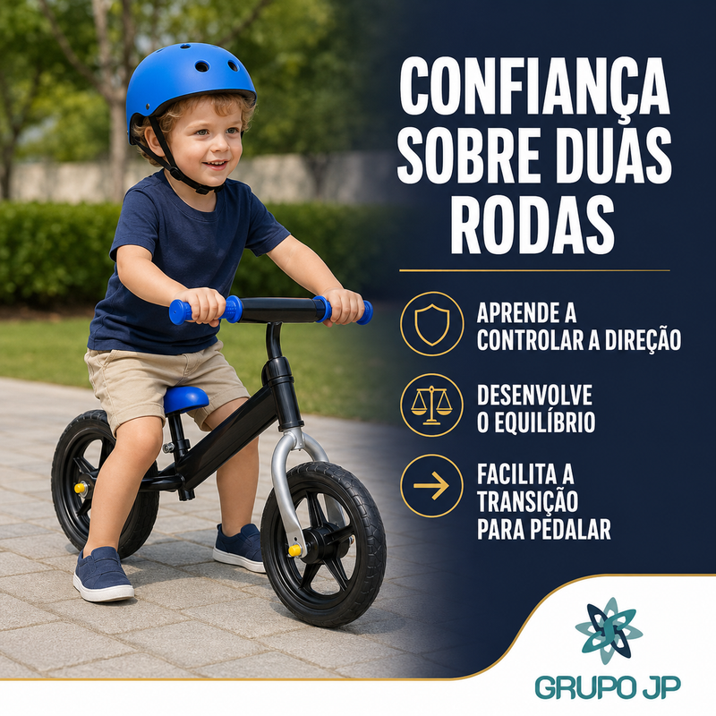 Bicicleta de Equilíbrio Aro 12 Sem Cestinha - Zippy Toys