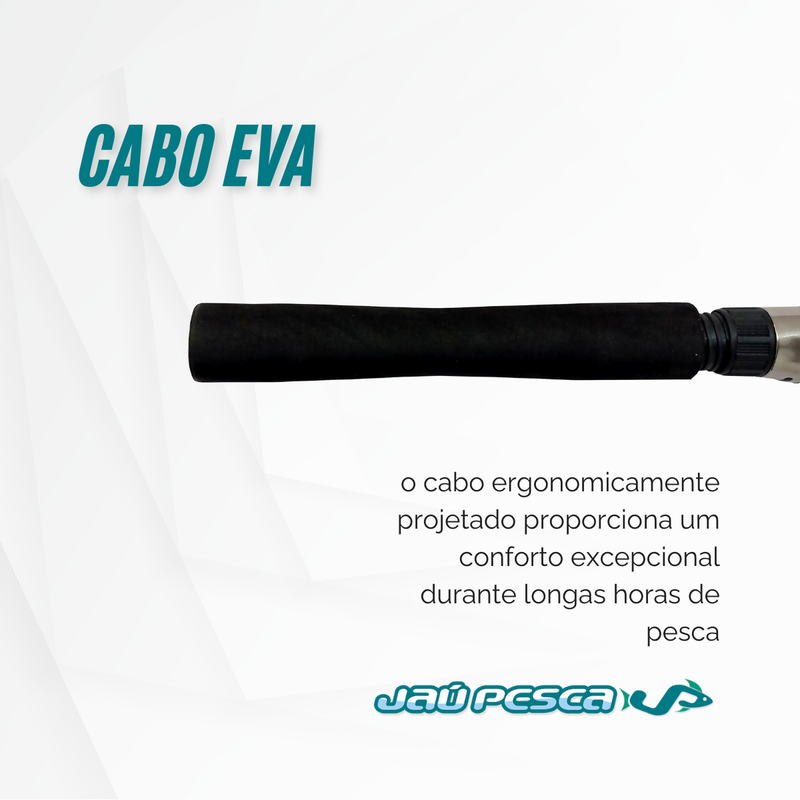 Vara Molinete OMEGA Inteiriça Pop Fishing