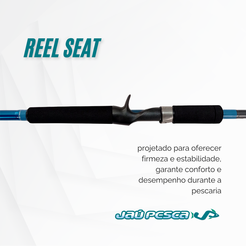 Vara Carretilha TAMBA ARCADIUM CARBONO Pop Fishing