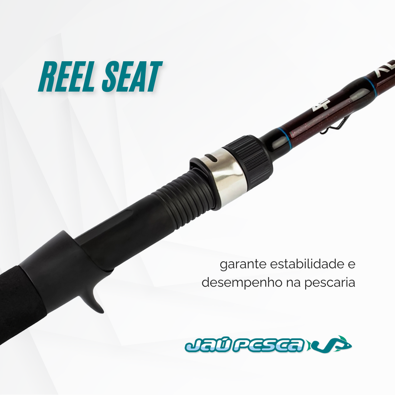 Vara Carretilha ALBACORA C2402 2,40m 50lbs 2P Albatroz