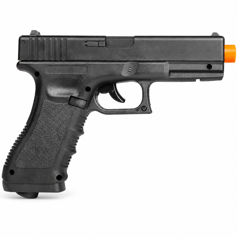 Pistola G17 CO2 4,5mm + 5 Cápsulas + Alvo - Rossi