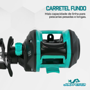 Carretilha Hg Evora Acqua Drag 5kg 3 Rolamentos