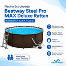 Piscina Estruturada Prestige 9.150L com Escada  - Bestway