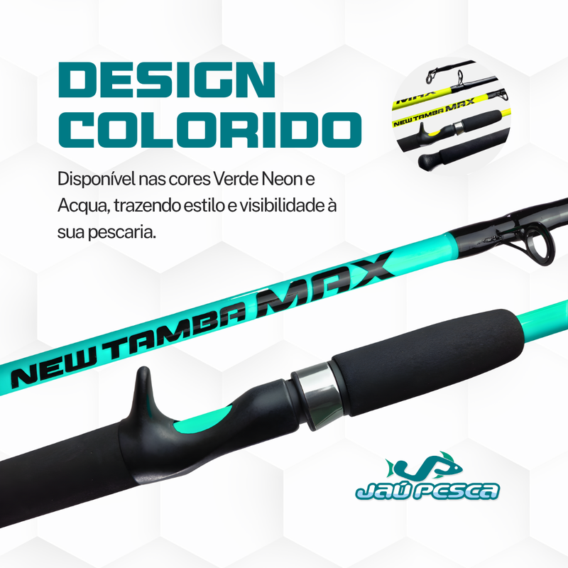 Vara CARRETILHA New TAMBA MAX 30-60 lbs
