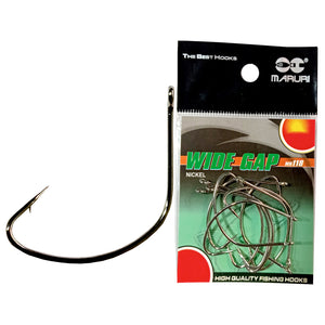 Cartela Anzol Wide Gap Nickel SW/MR118 Maruri