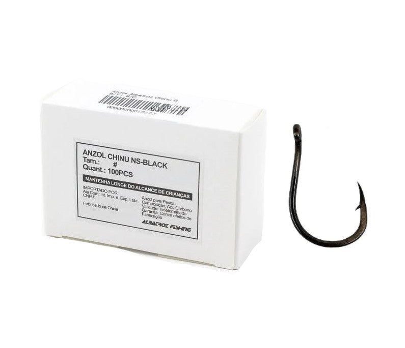 Caixa Anzol Chinu NsBlack Albatroz Fishing