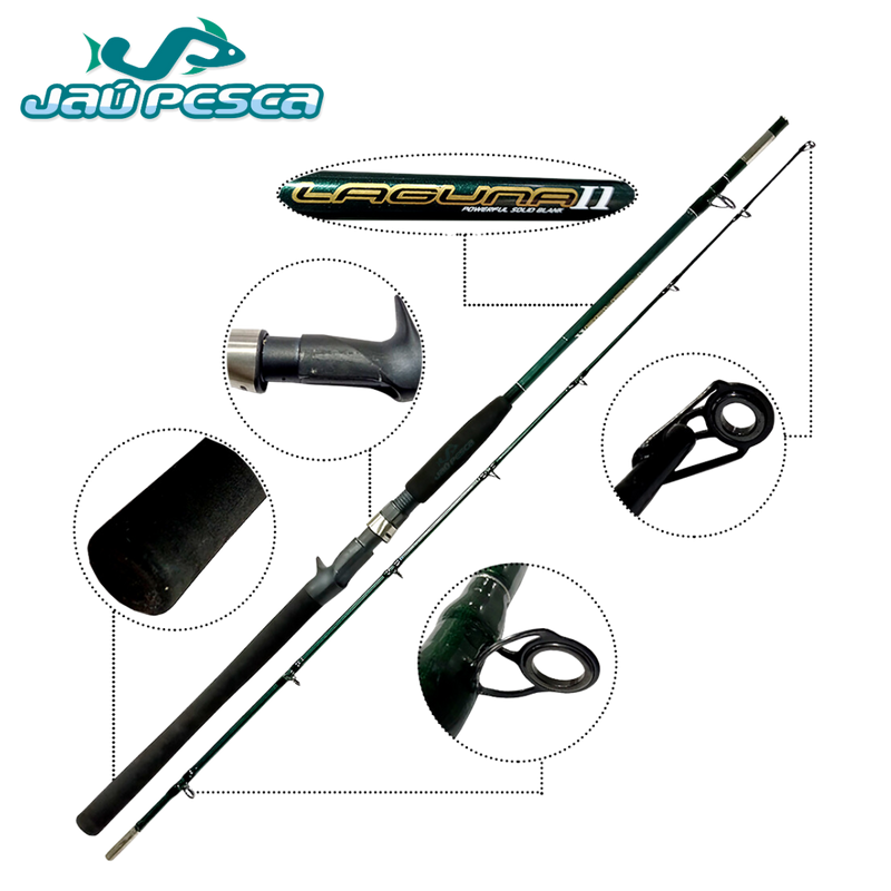 Vara Carretilha MS Laguna II LA2-C602H 1,83m Marine Sports 20-40lbs