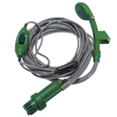 CAMPING SHOWER 12V VERDE E CINZA