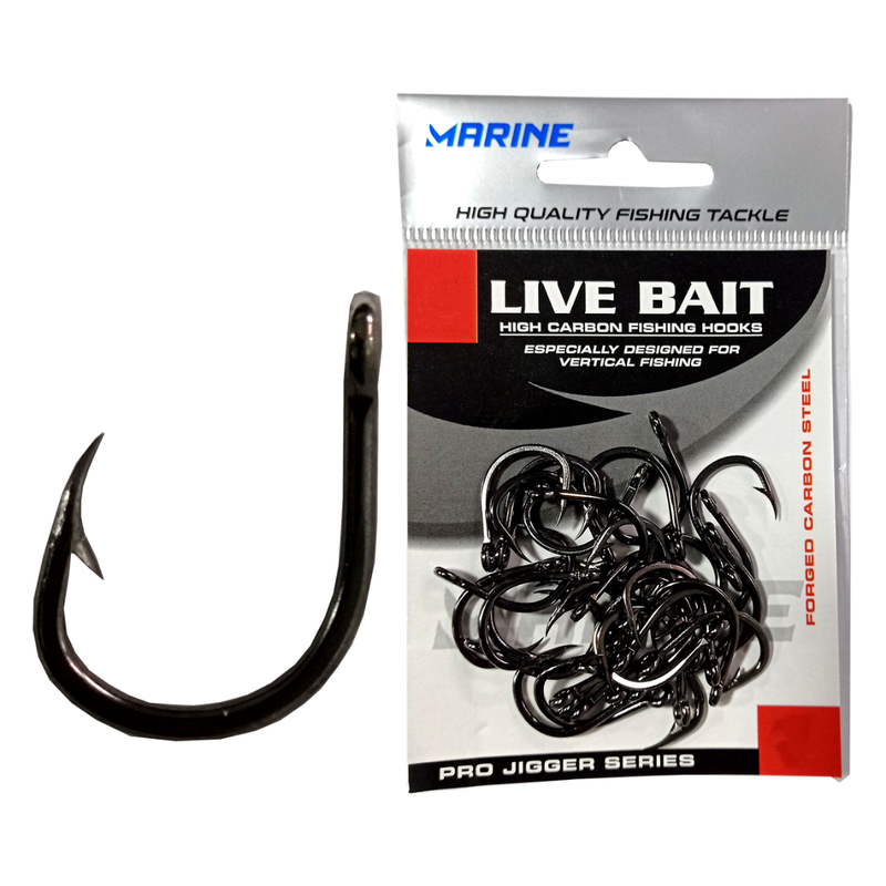Cartela Anzol Live Bait Marine Sports