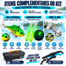 Kit Pesca Completo com Alicate e Isca Artificial