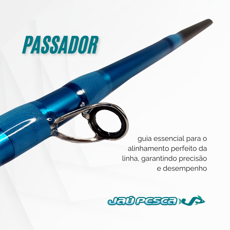 Vara Carretilha TAMBA ARCADIUM CARBONO Pop Fishing