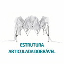 Tenda Gazebo Com Cortinas Jaú Pesca Sanfonado Dobrável Para Uso Externo 3x3x2,55 4 Cordas e 4 Estacas (Branco ou Azul)