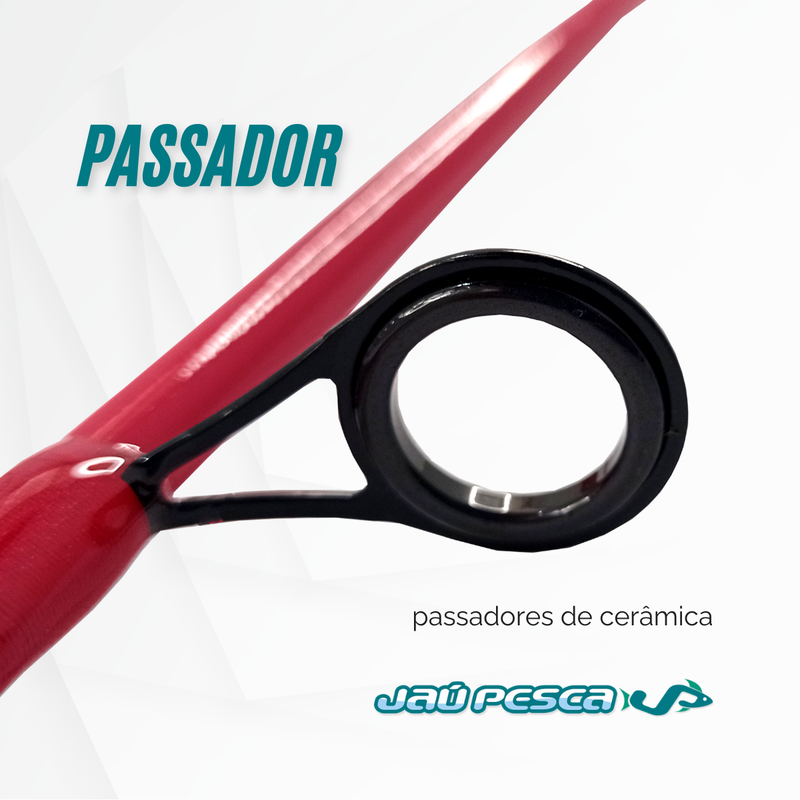 Vara Molinete OMEGA Inteiriça Pop Fishing