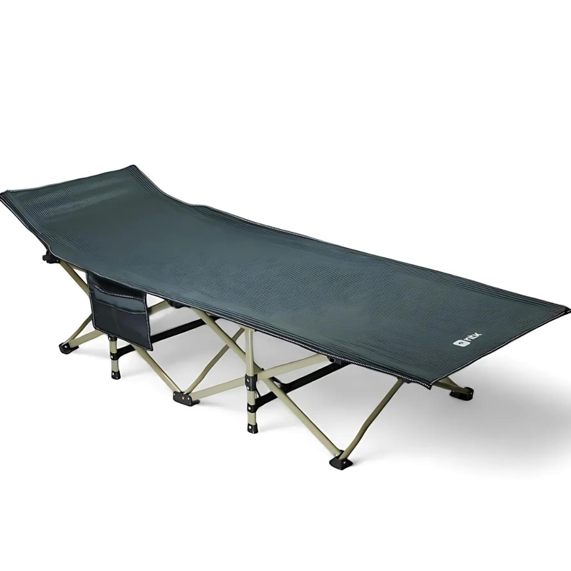 Cama Dobrável Dream Estrutura de Aço 190x70cm Cinza NTK