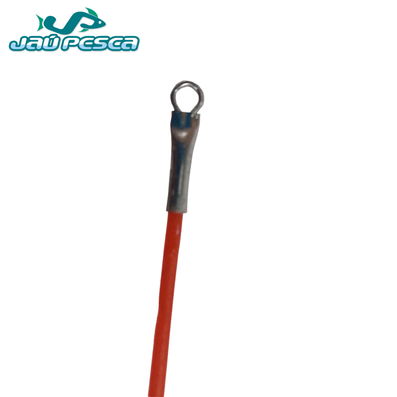 Kit 1 Vara Telescopica Gomo Longo JP Traíra 5,00 e Acessorios