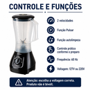 Liquidificador Forza 1,5L 850W  - Agratto
