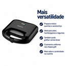 Sanduicheira e Grill Black 750W 127V – Agratto
