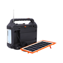 Lanterna Holofote Recarregável c/ Painel Solar CN-0198 AF