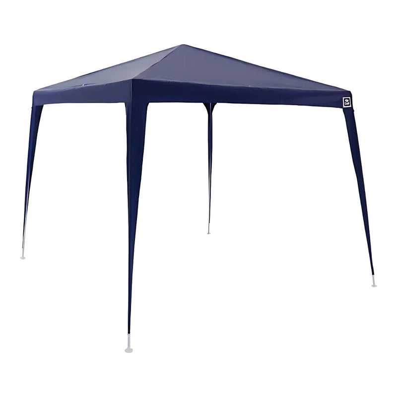 TENDA GAZEBO 3 m x 3 m POLIETILENO - AZUL  (P55)