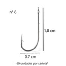 JP Cartela Anzol 4330 Aço Niquel Jaú Pesca