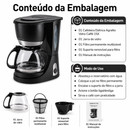 Cafeteira Elétrica Vetro Caffè 15 Xícaras - Agratto