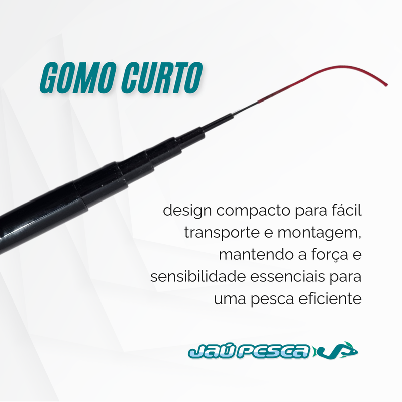 03 Varas Telescópica ARAMIS 3,00m 22% Carbono Albatroz