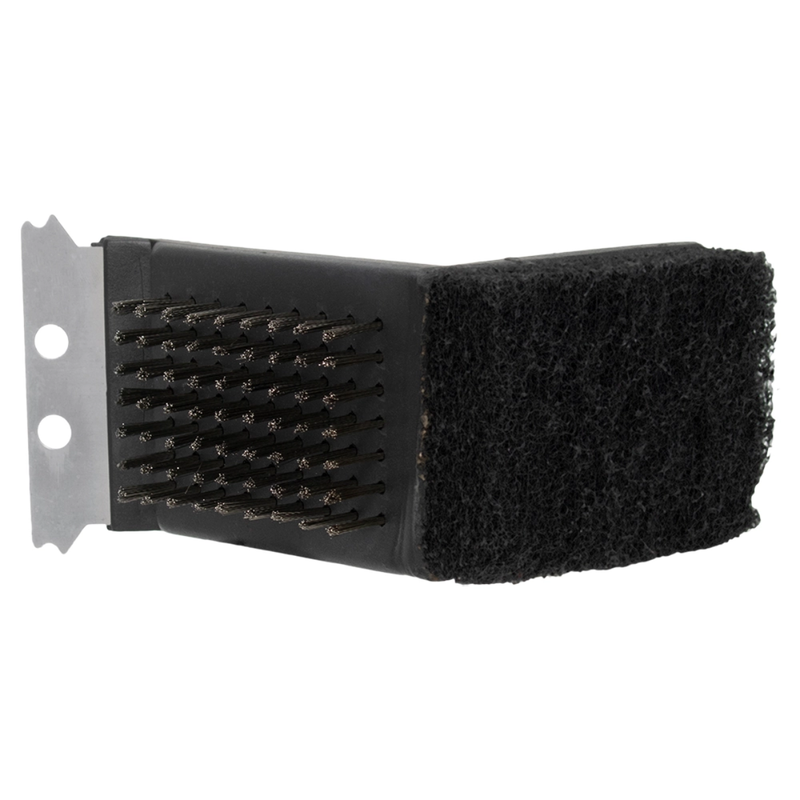 Escova Limpeza de Grelha com Espatula 3x1 - Mimo Style